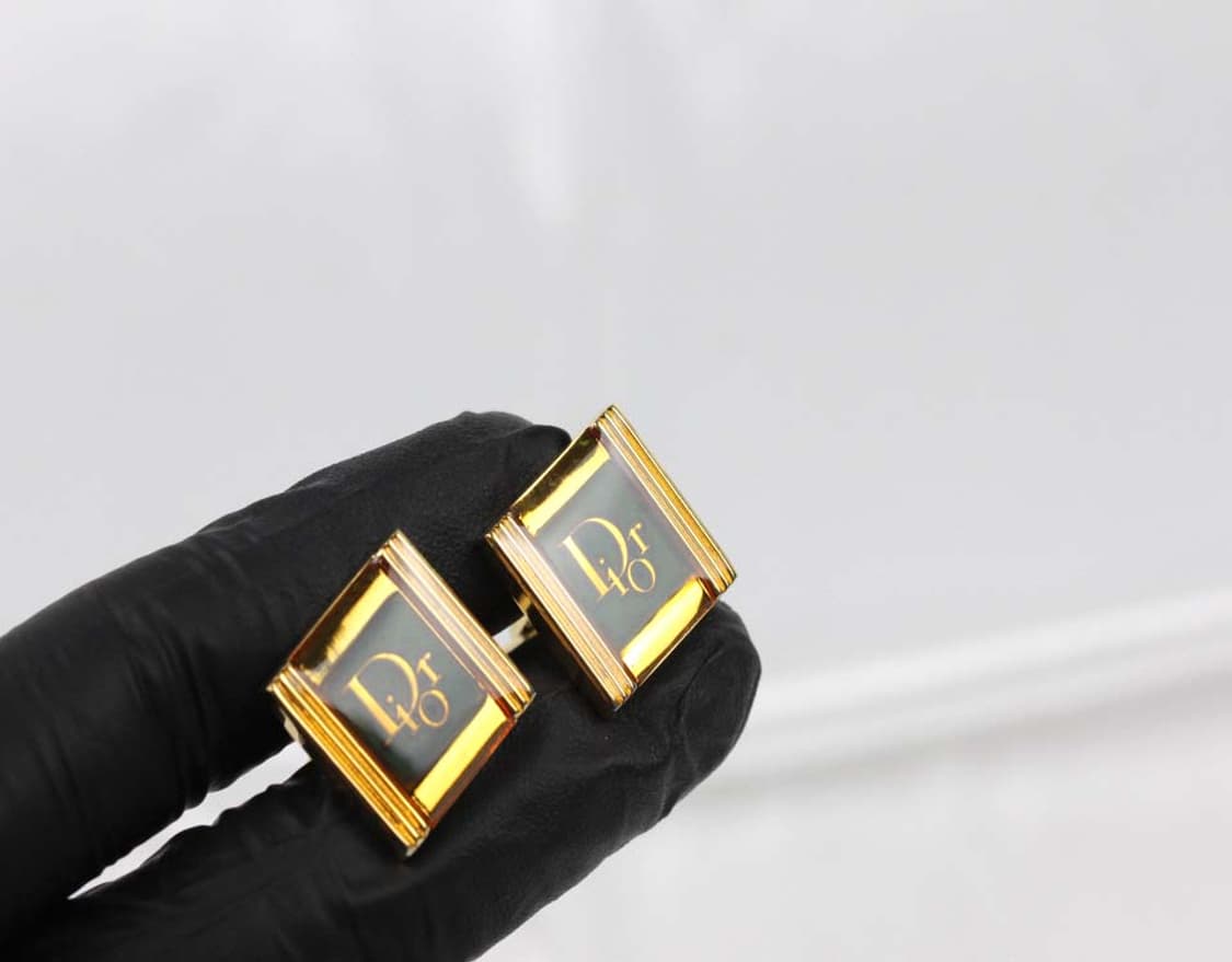 디올 B+등급 남자 명품 커프스 뱃지 핀 포인트 세트 상품이미지5