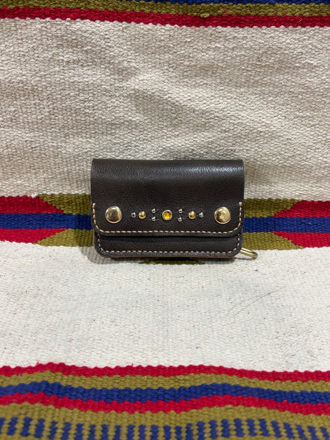 Stud trucker wallet / 스터드 트러커 키링 카드홀더 상품이미지1