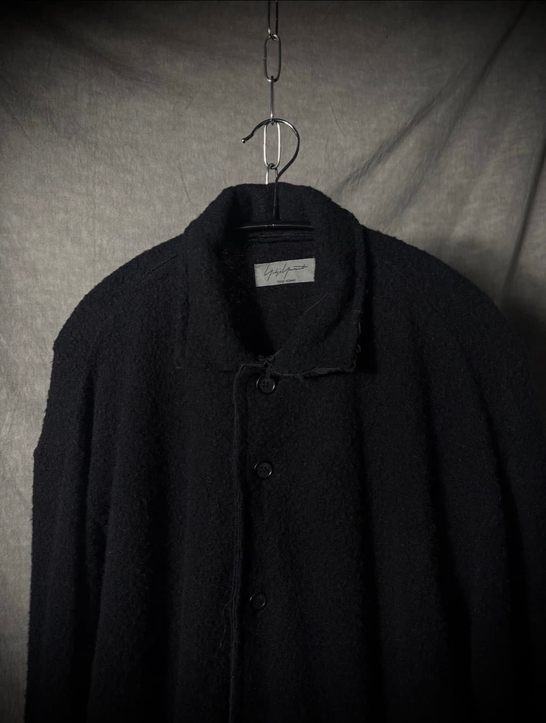 Yohji Yamamoto Pour Homme Alpaca Coat 상품이미지3