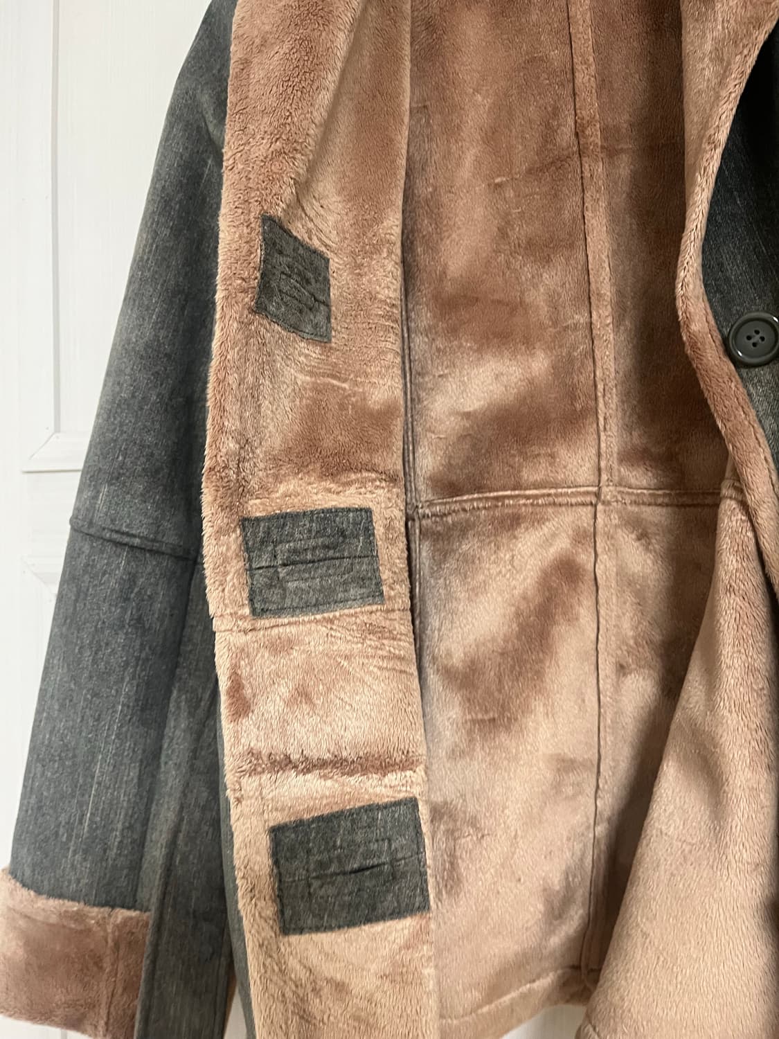 무스탕 카라 코트 상품이미지6