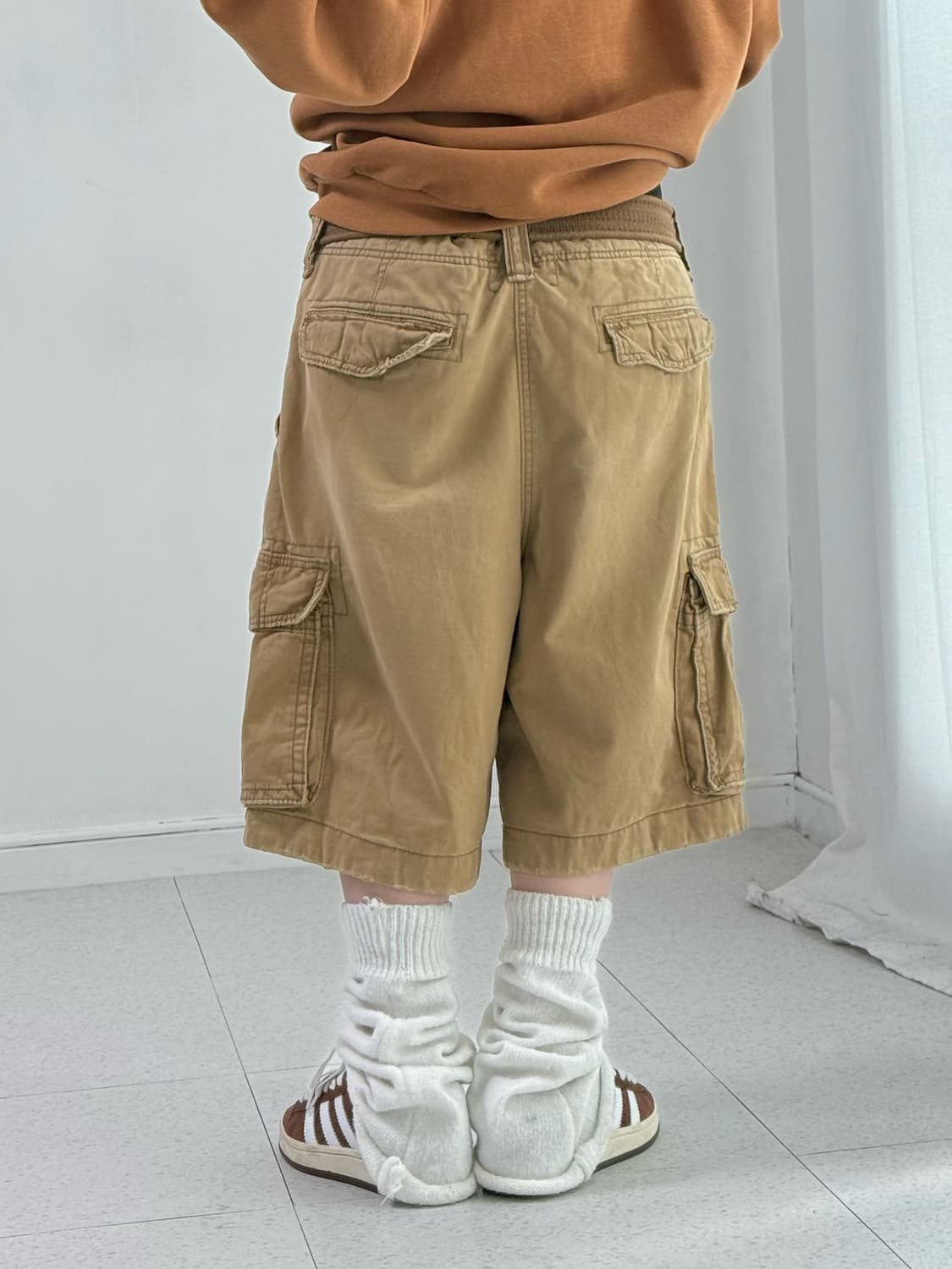 홀리스터 브라운 버뮤다 팬츠 상품이미지4