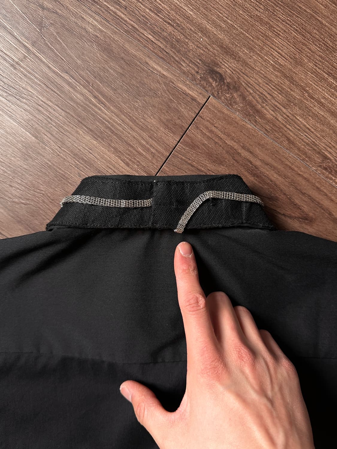 e rin ai e 비즈 & 행커치프 드레스 셔츠 상품이미지10