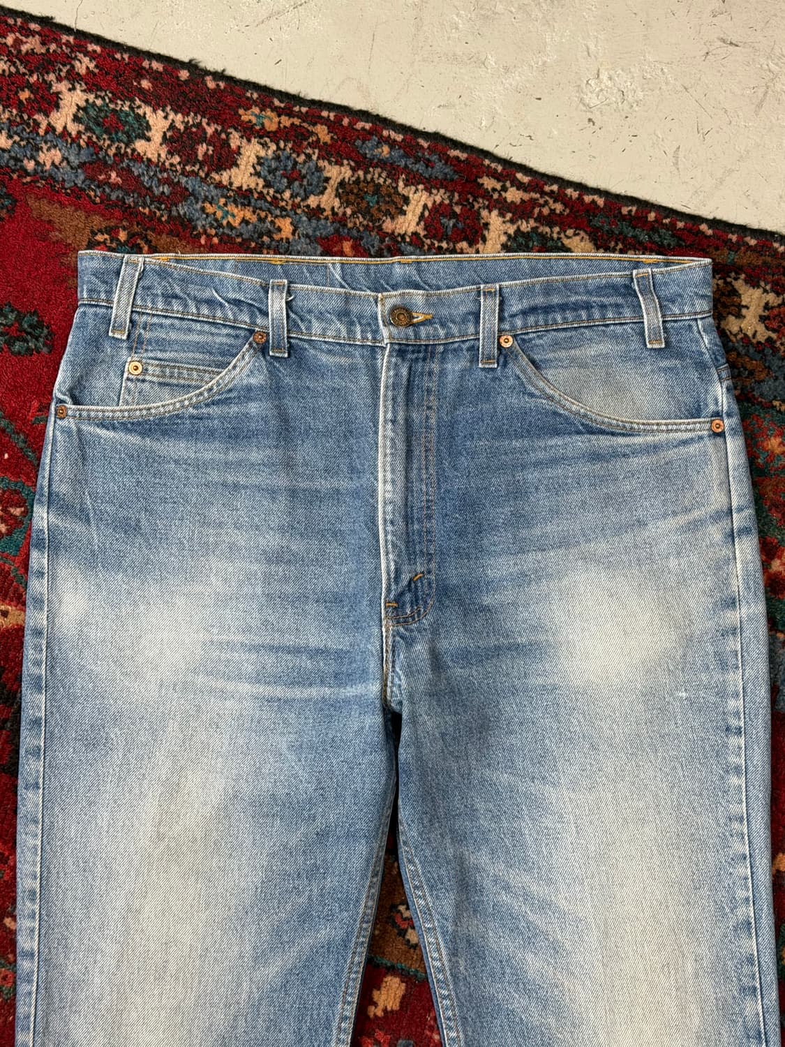 90’s USA 빈티지 리바이스 517 오렌지탭 부츠컷 리바이스 청바지 상품이미지5