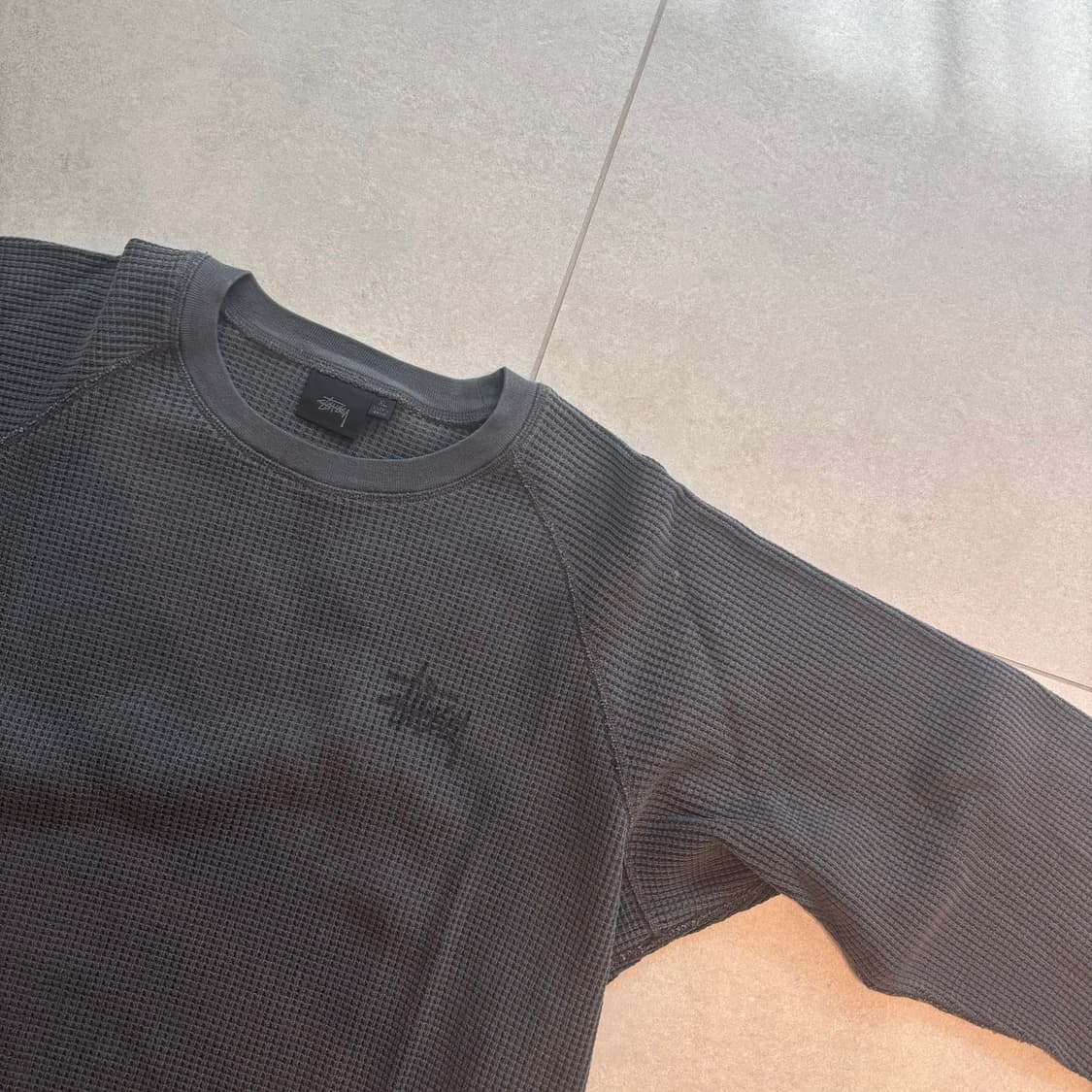 [XL] 스투시 래글런 써멀 롱슬리브 상품이미지1