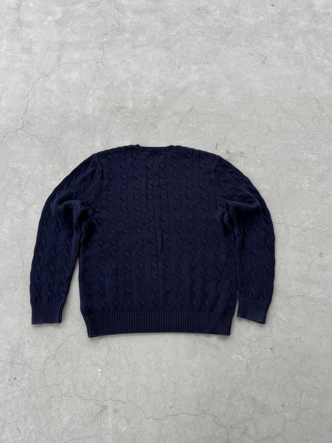 폴로 케이블 코튼 니트 상품이미지4