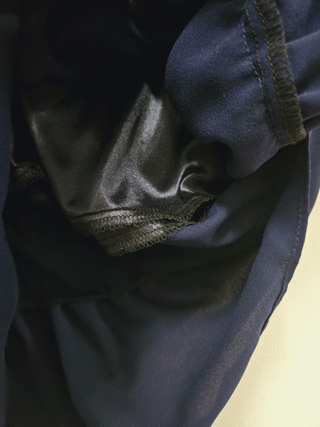 [새상품] 네이비 빅카라 원피스 상품이미지7