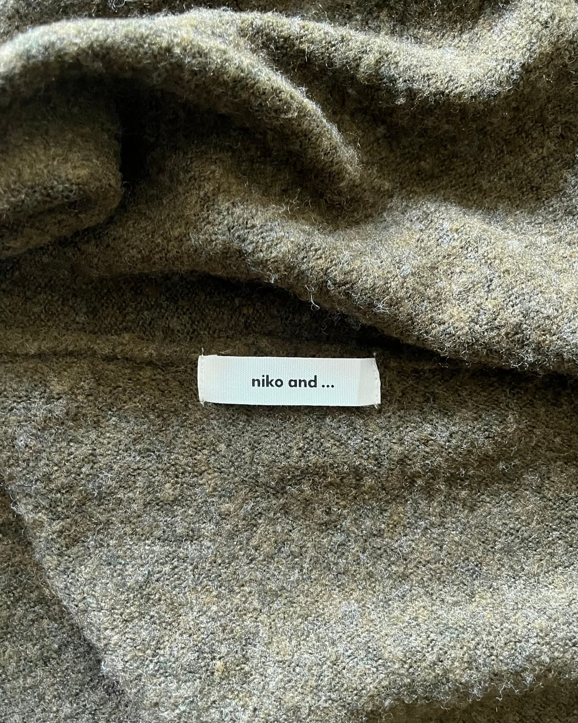 niko and . . . Mohair Knit Long Cardigan 상품이미지6