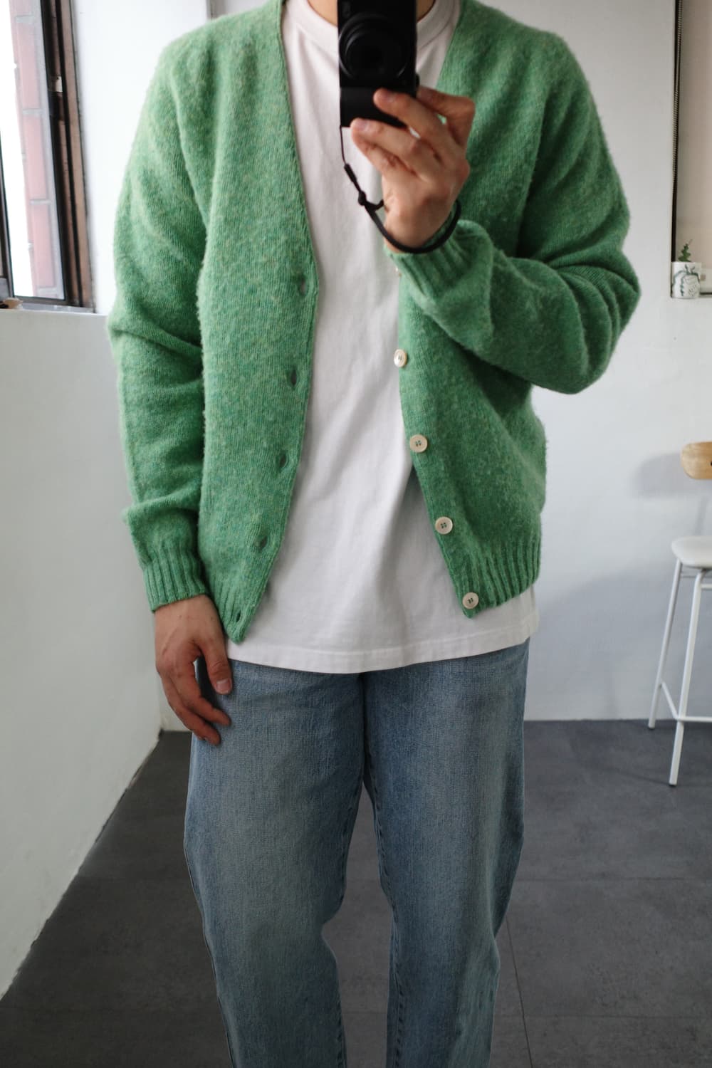 이스트로그 퍼머넌트 가디건 상품이미지2