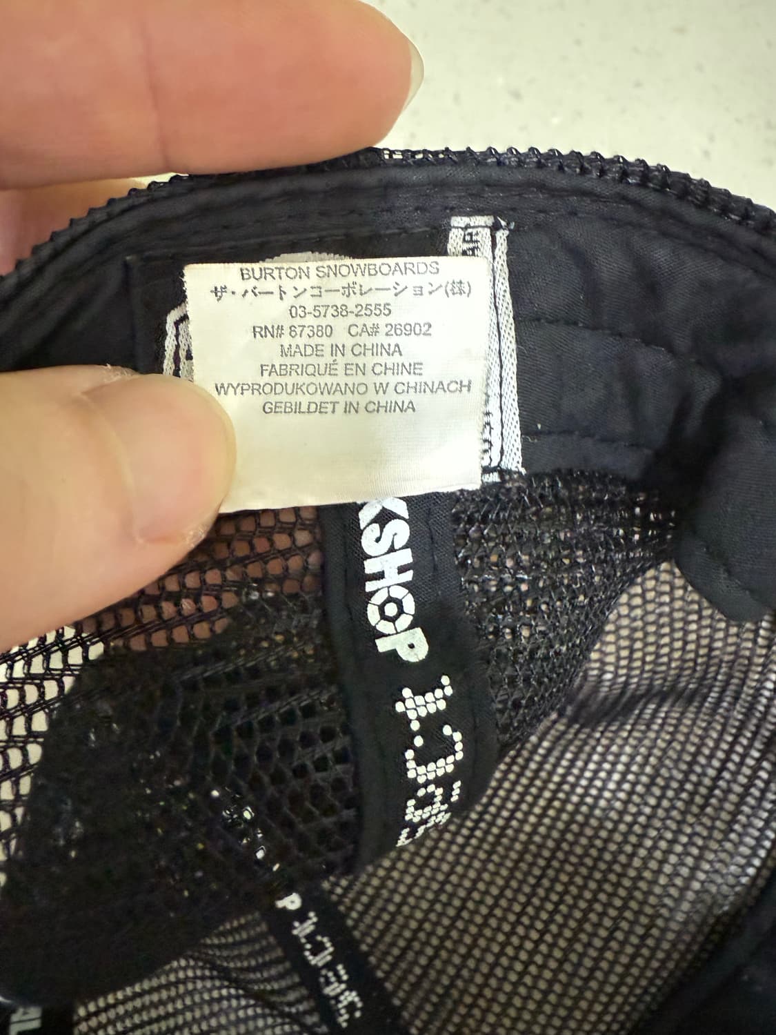 90년도 에일리언 워크샵 레드탭 로고 캡 상품이미지4