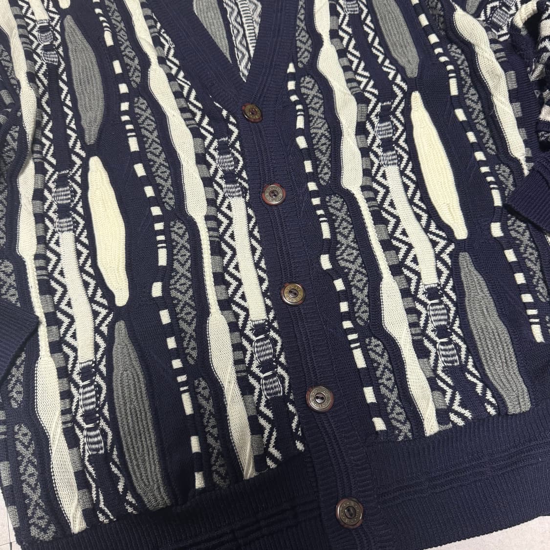 COGGI 쿠지 케이블 니트 가디건 상품이미지2