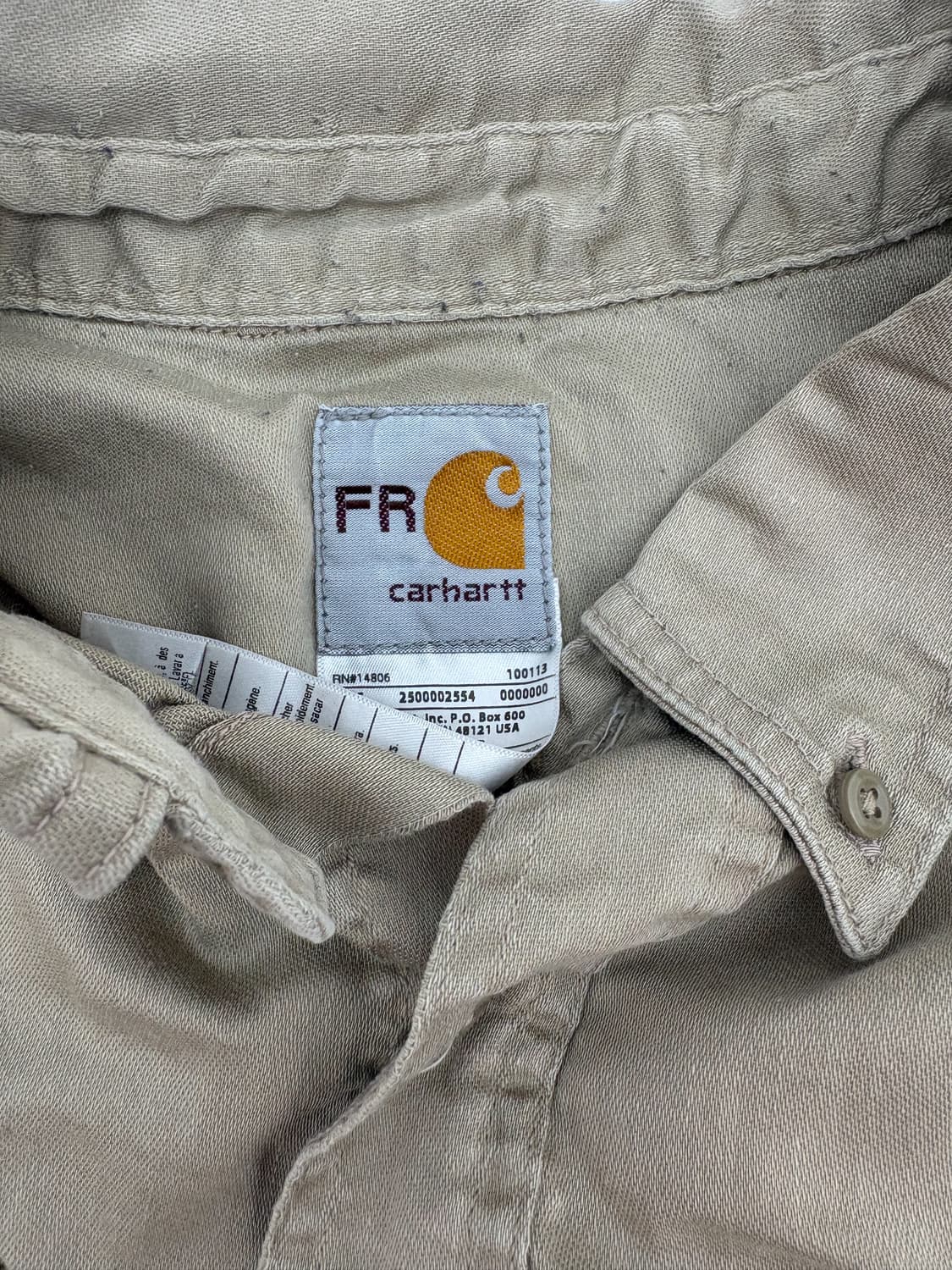 급처 칼하트 워크 셔츠XL 상품이미지3