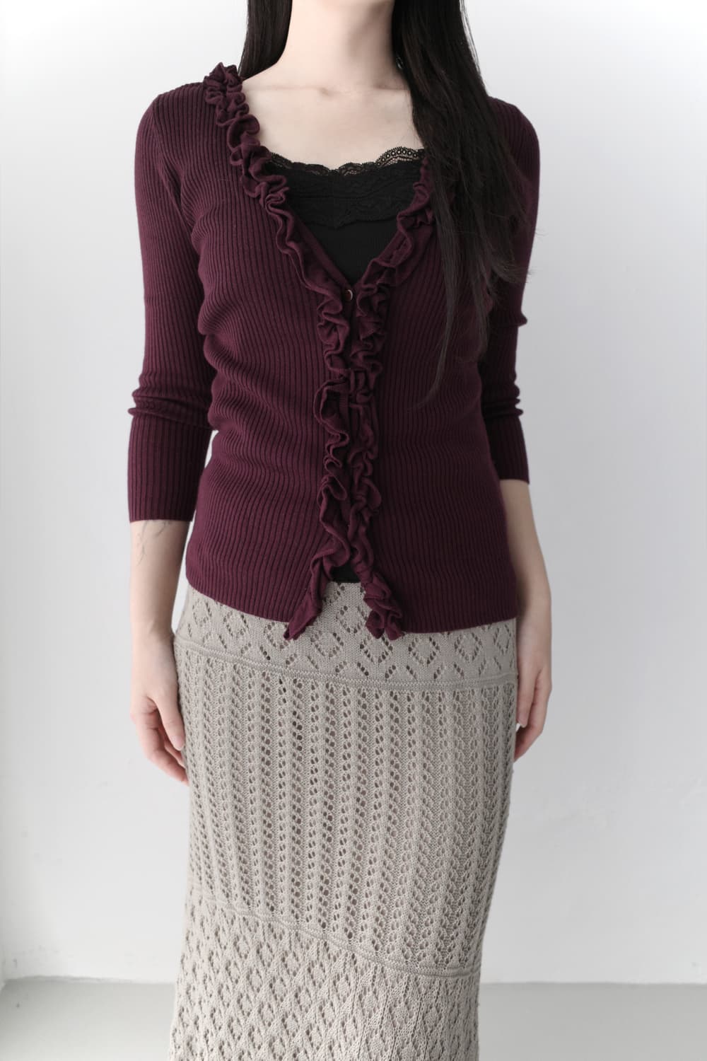 frill cardigun 상품이미지5