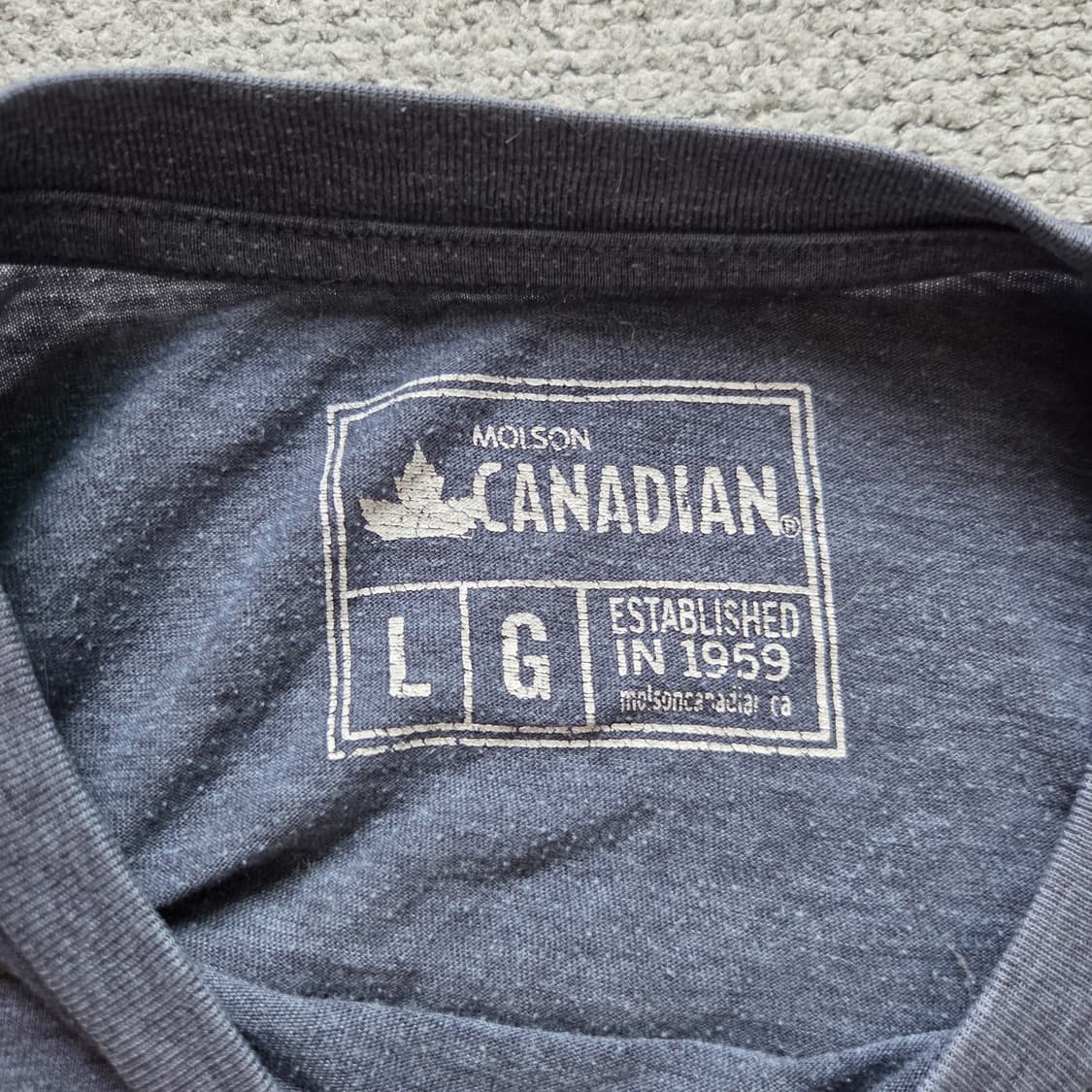 캐나다 Molson Beer 반팔 티셔츠 L(100) 상품이미지4