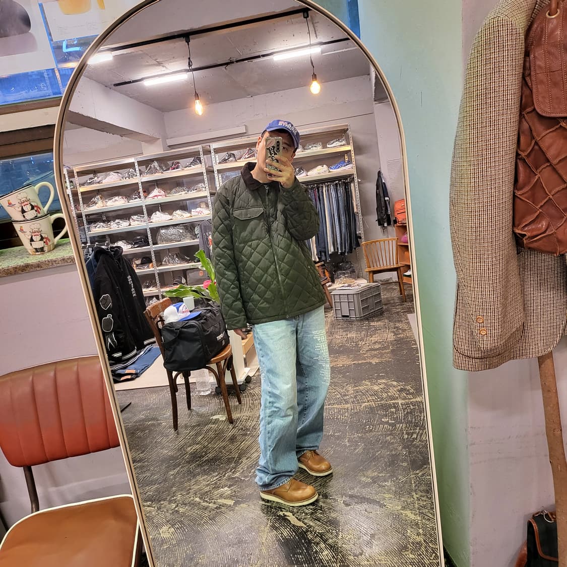 지프 퀄팅 패딩 자켓 (110) 상품이미지10