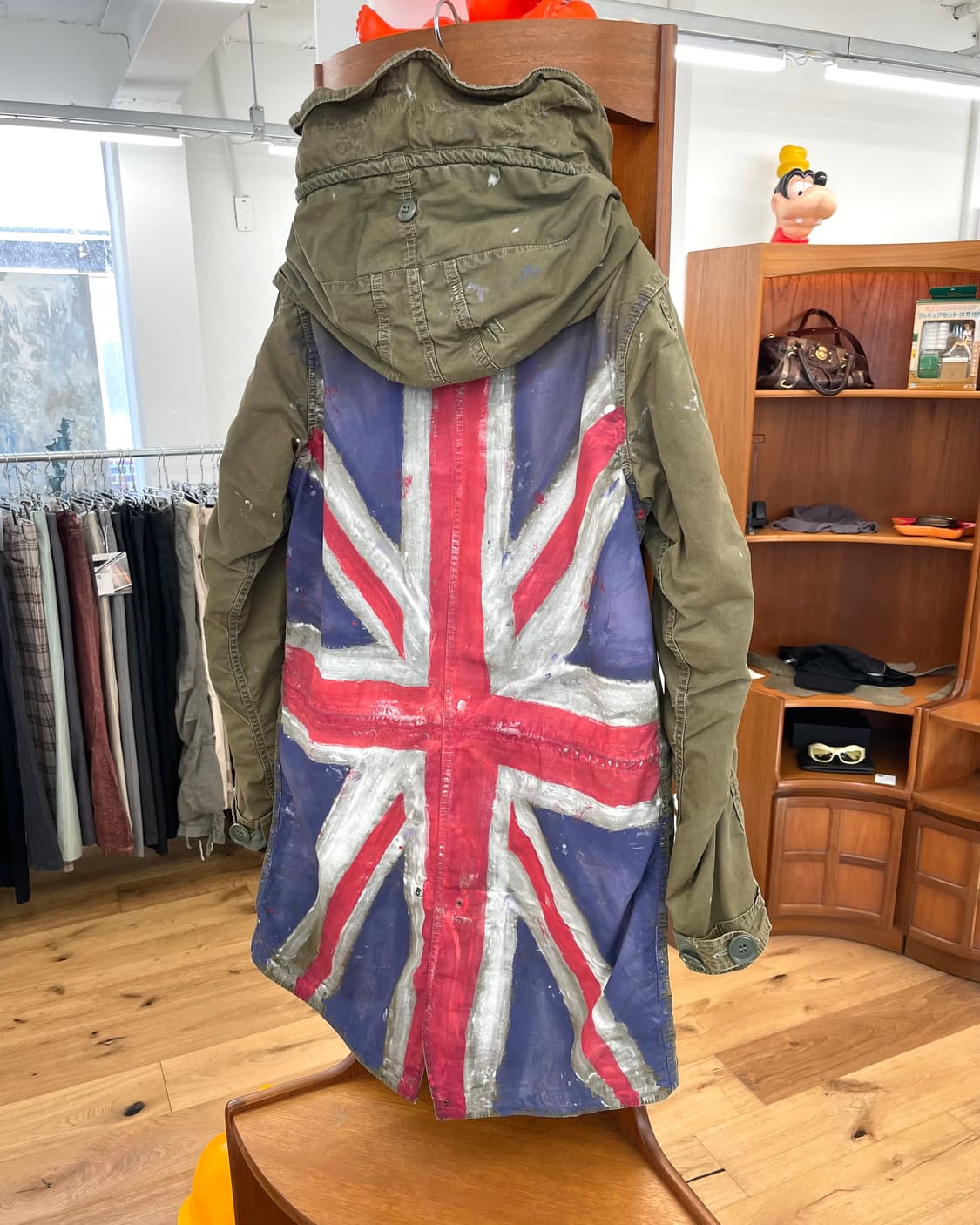 [M] RNA 유니언잭 피쉬테일 파카 상품이미지4