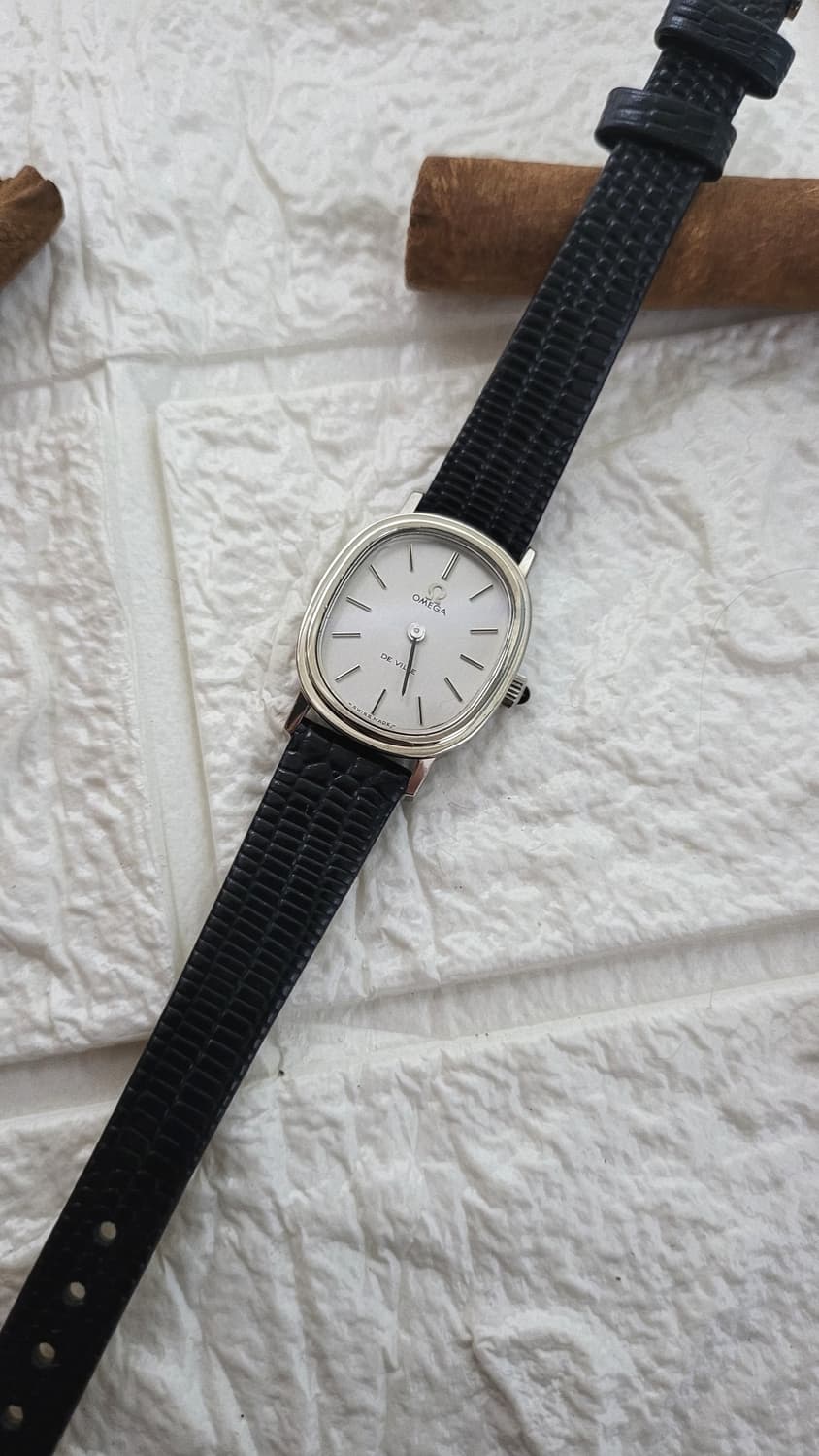 정품 오메가 드빌 엘립스 수동 시계 이청아 오메가 드빌시계 정품 박스포함 상품이미지5
