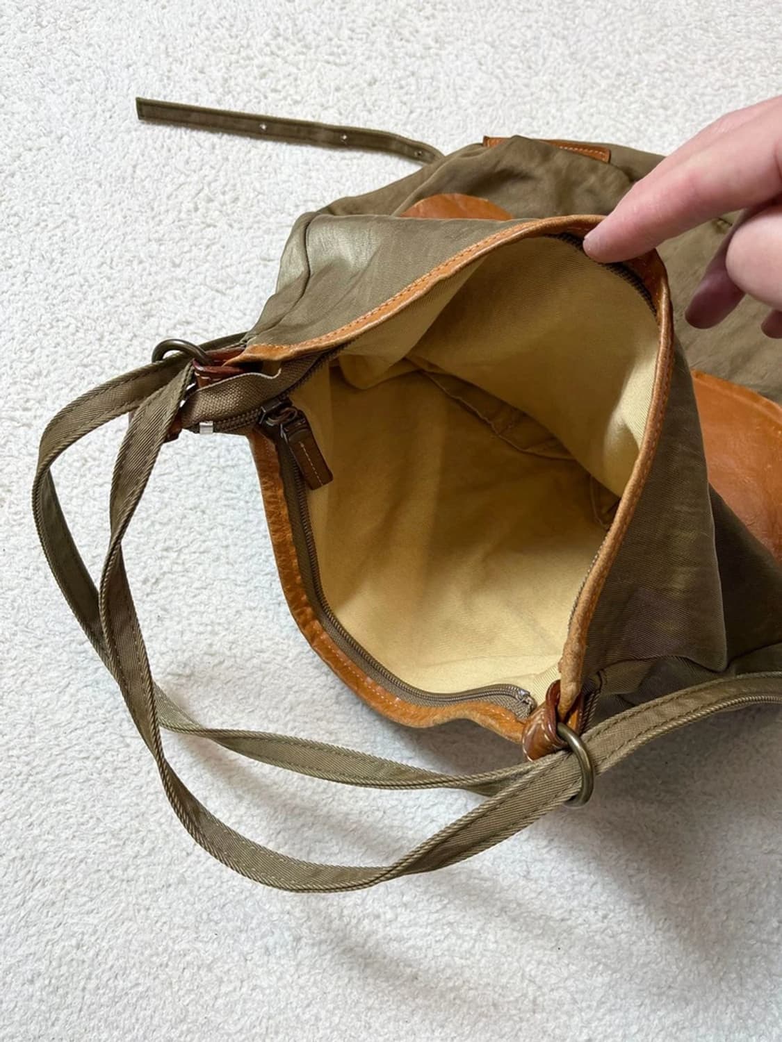 Selectede 00's 재패니즈 퍼티그 숄더백 A1740 상품이미지8