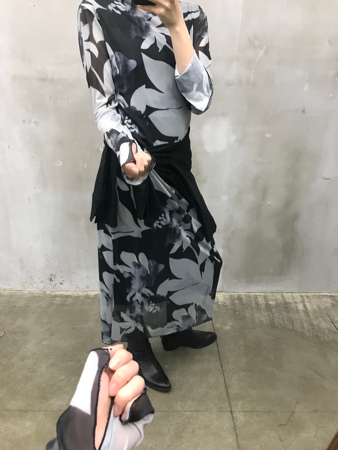 Mesh patterned ops 상품이미지3