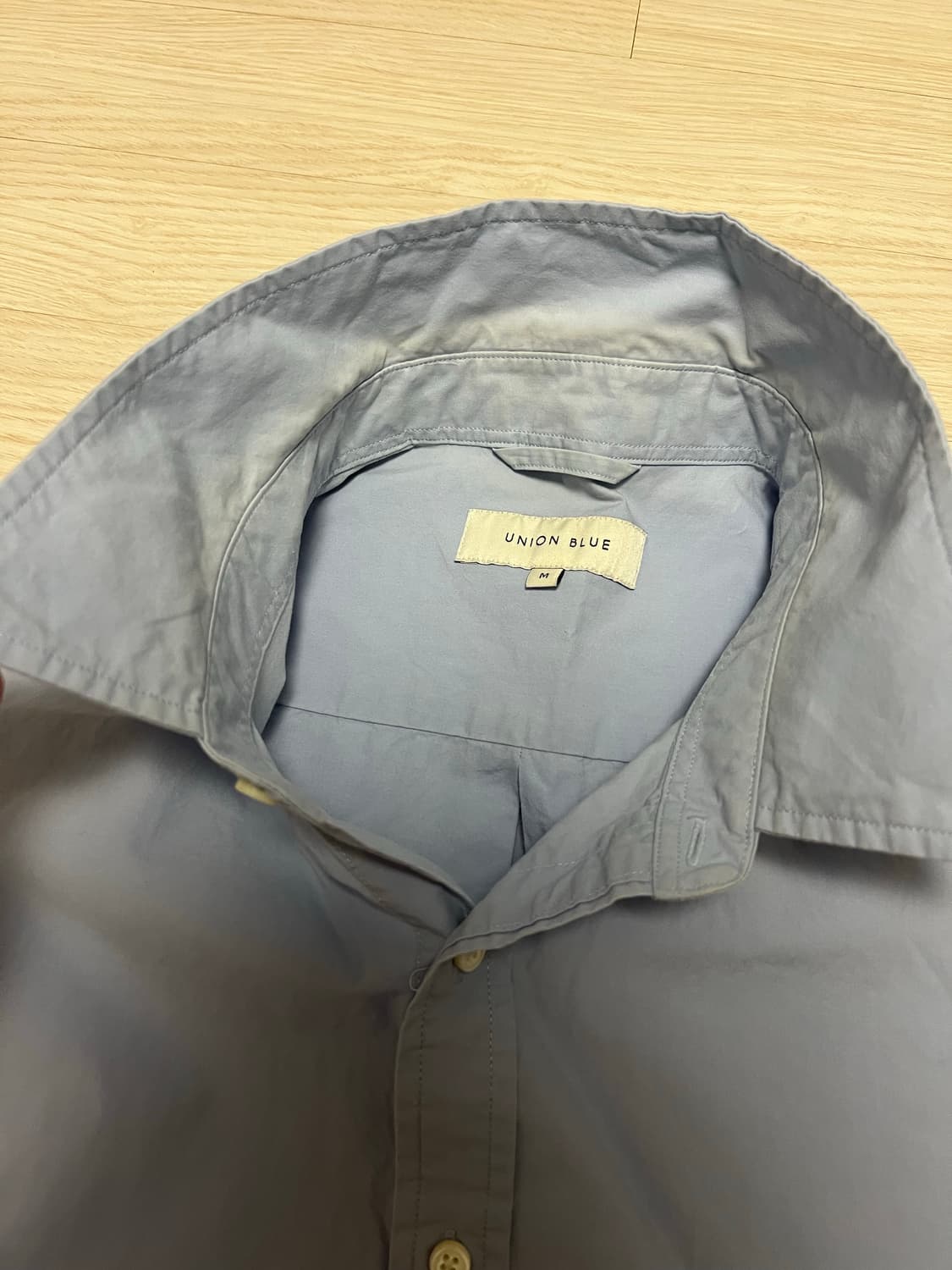 유니온블루/런드리셔츠 스카이블루/M 상품이미지5