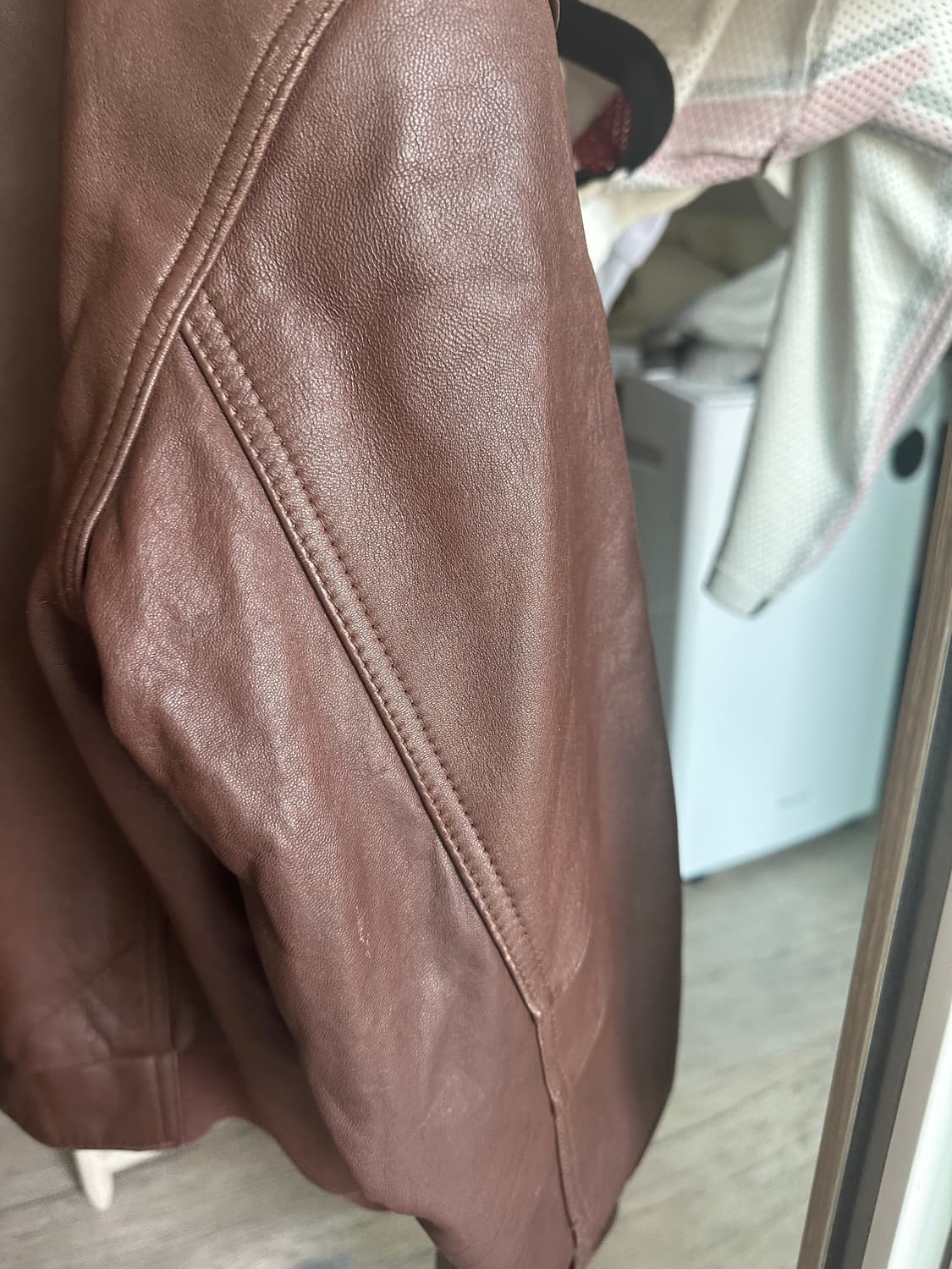 빈티지 소가죽 자켓 팝니다 상품이미지3