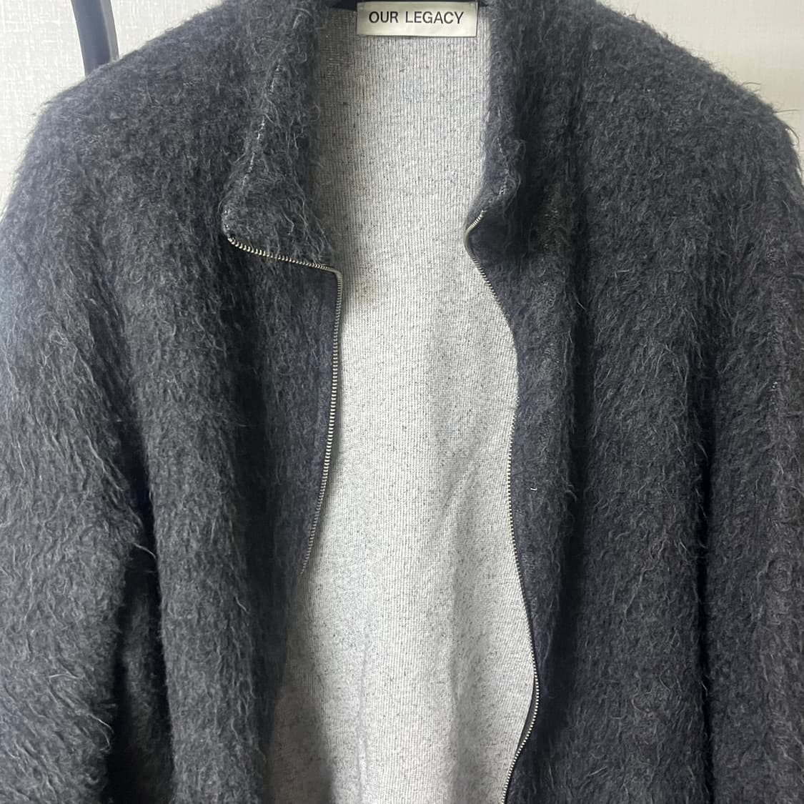 아워레가시 슈렁큰 풀집 모헤어 그레이 50 상품이미지2