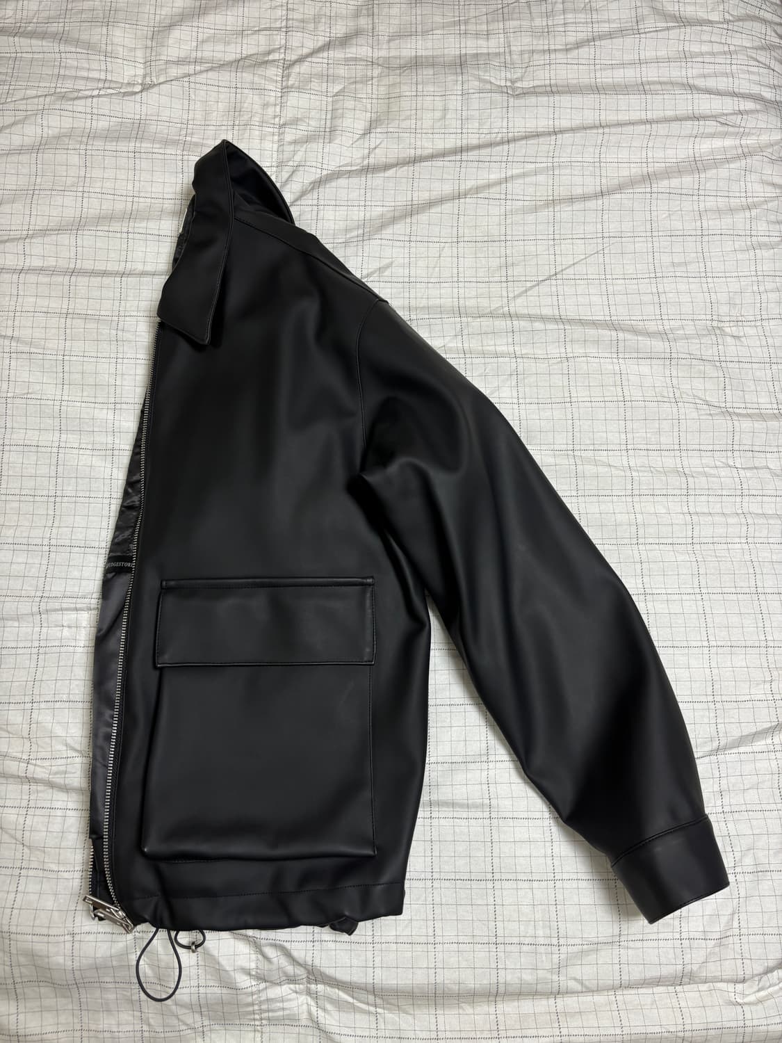 LAFUDGE STORE 레더 자켓 / L / 블랙 상품이미지3