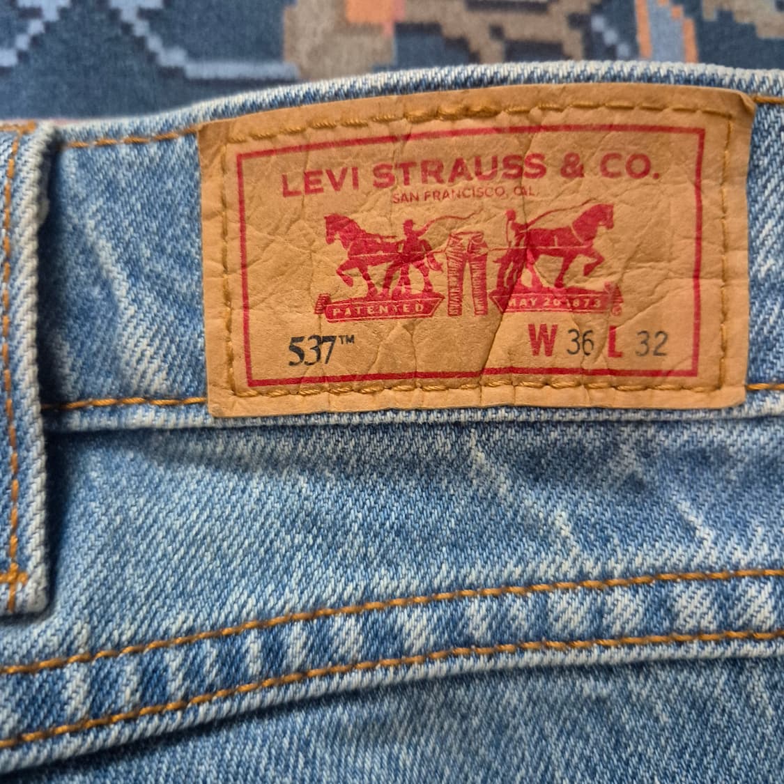 리바이스 537 부츠컷 상품이미지3