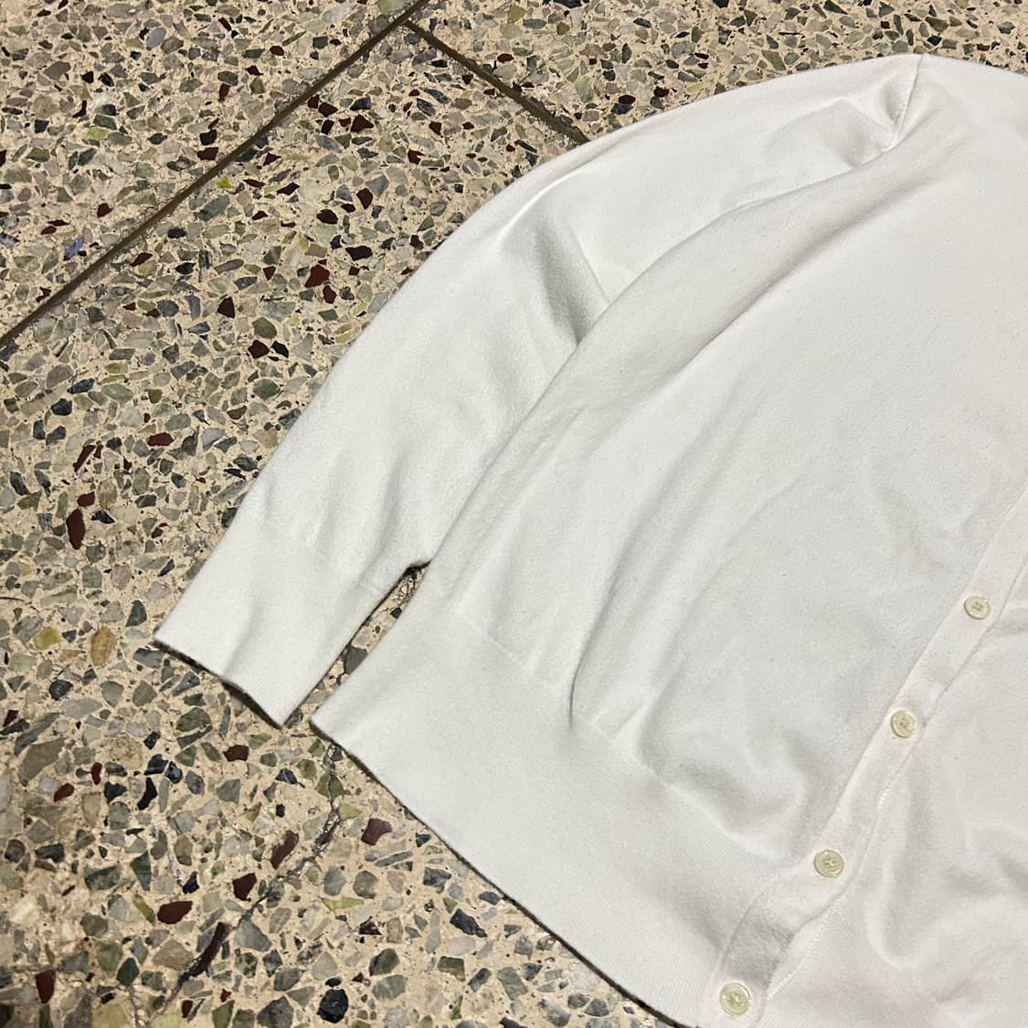 폴로 랄프로렌(POLO RalphLauren)화이트 니트 가디건 상품이미지3