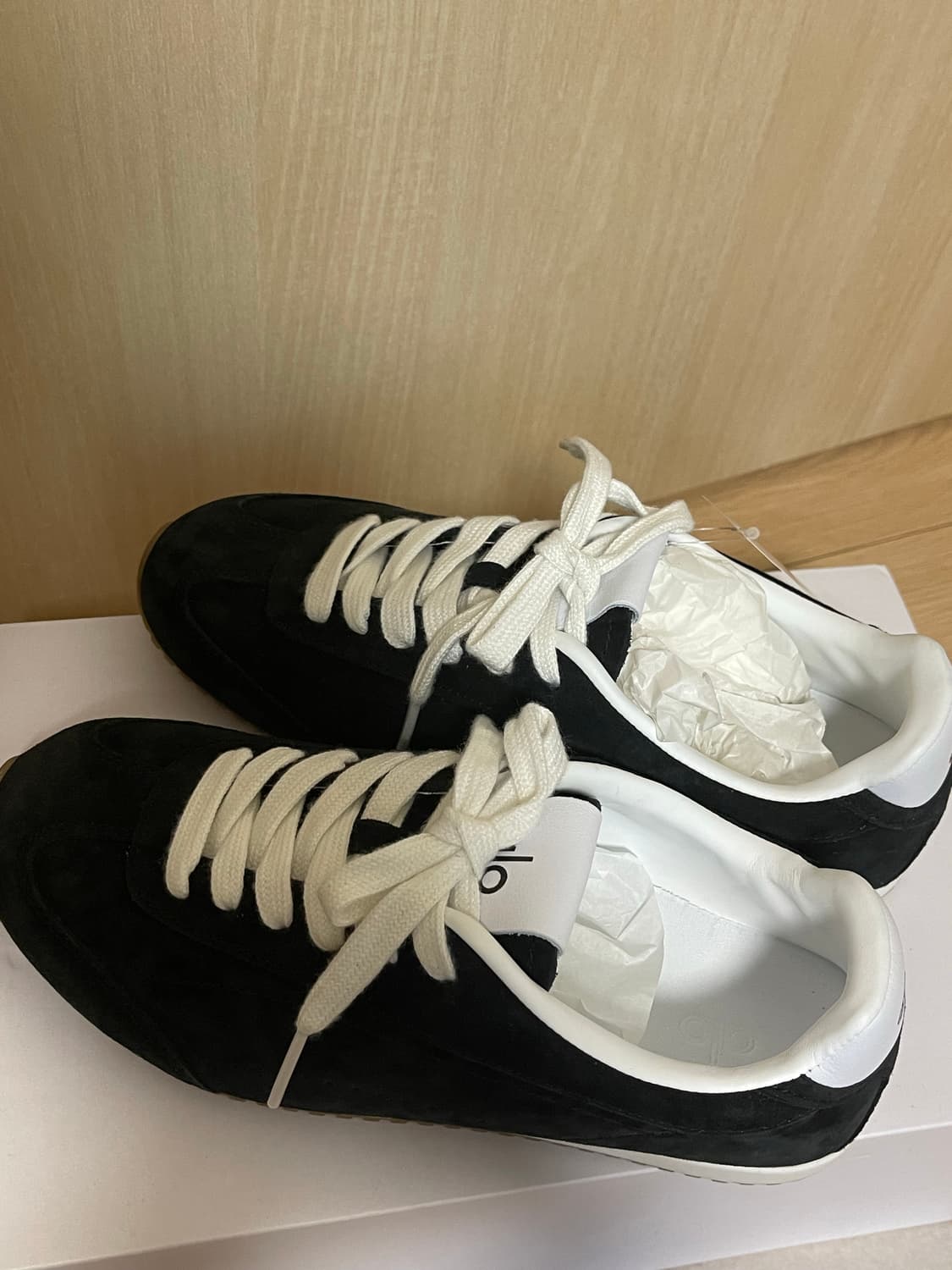 [새상품]알로 선셋 스니커즈 블랙 245 상품이미지5