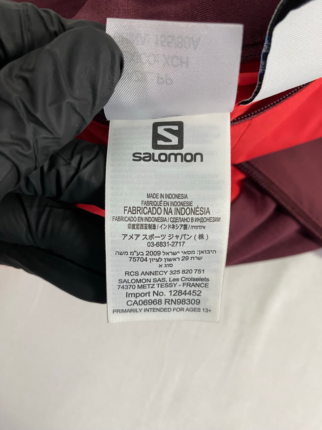 살로몬 Salomon 리버시블 프리마로프트 퍼텍스 자켓 XS <539> 상품이미지9