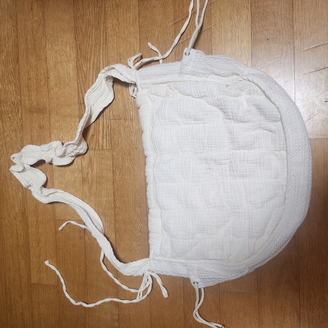 코이세이오 퀼팅 크로스백 아이보리 상품이미지3