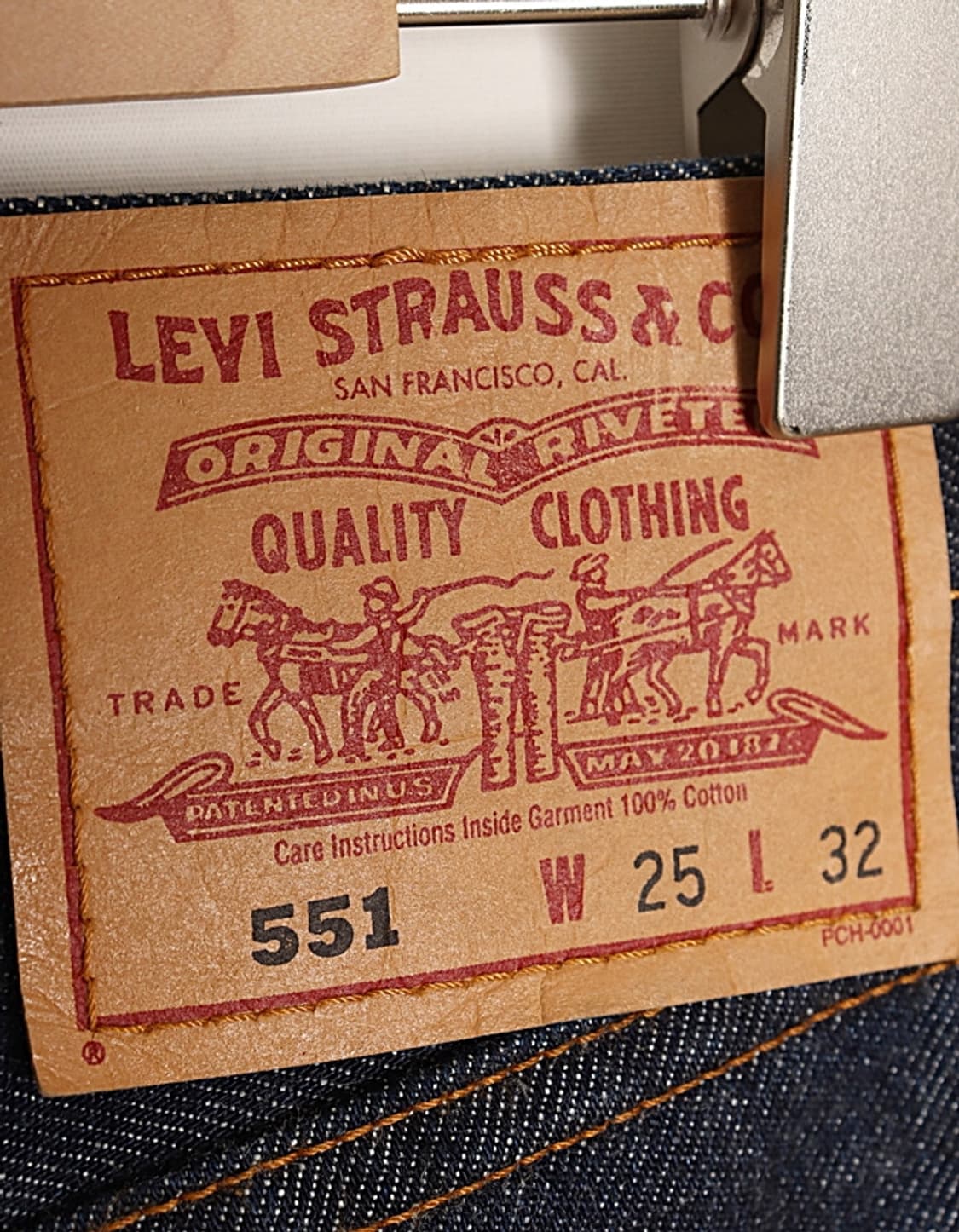 90's Levi's 551 Womans Denim Pant (25) 상품이미지7