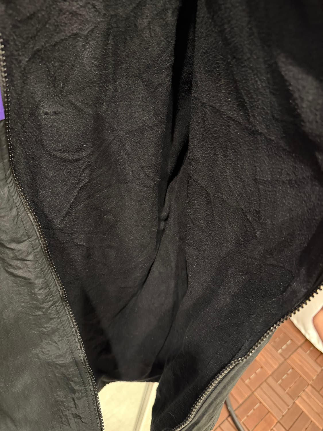 90s Columbia 컬럼비아 나일론 플리스 집업 자켓 상품이미지5