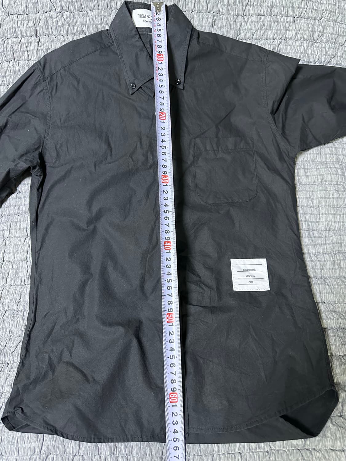 톰브라운 블랙 셔츠 M 상품이미지7