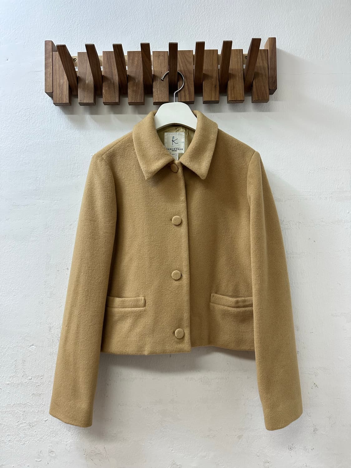 드라이완료 일본빈티지 쿠미쿄쿠 KUMIKYOKU 울100% 자켓 상품이미지1