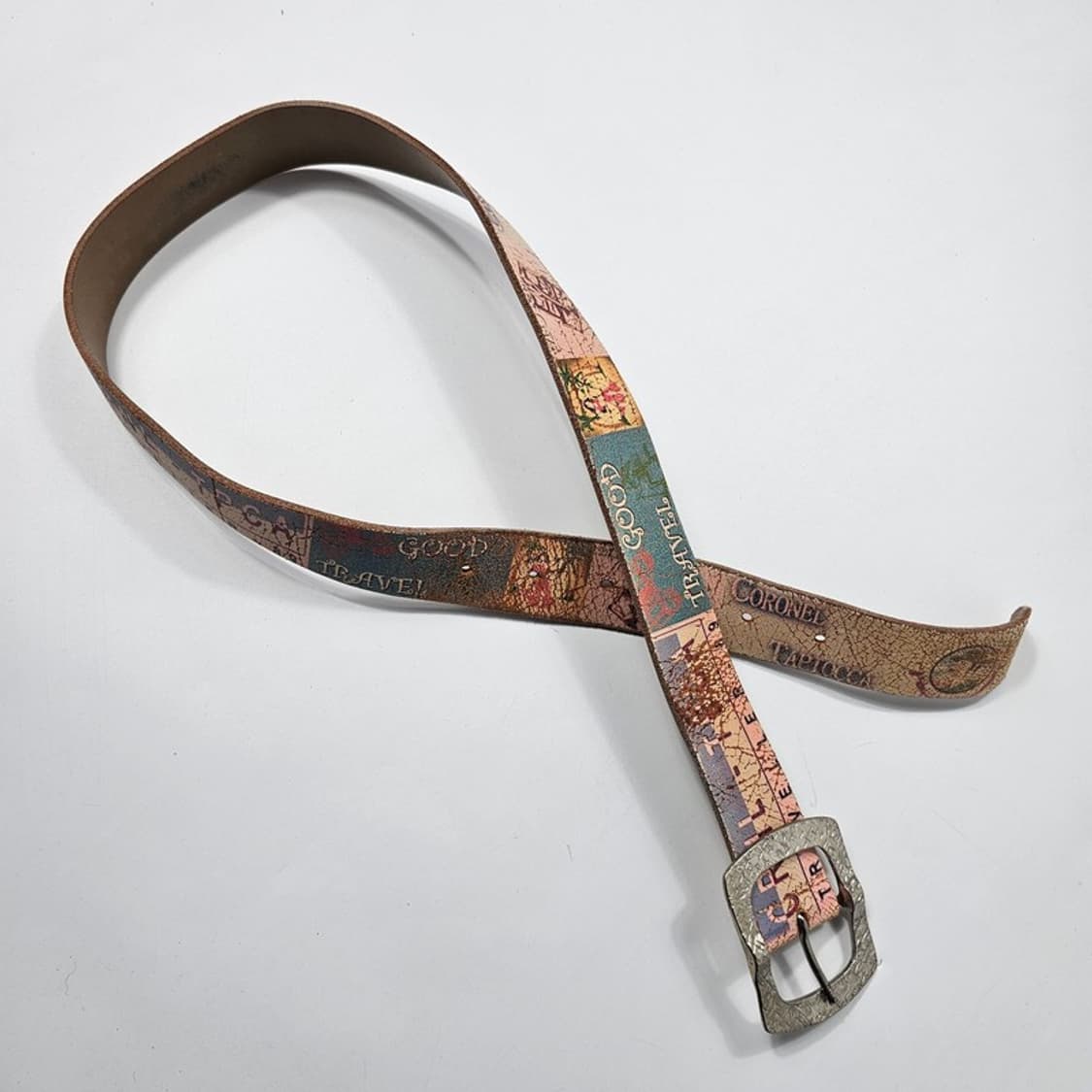 빈티지 프린팅 벨트 상품이미지3