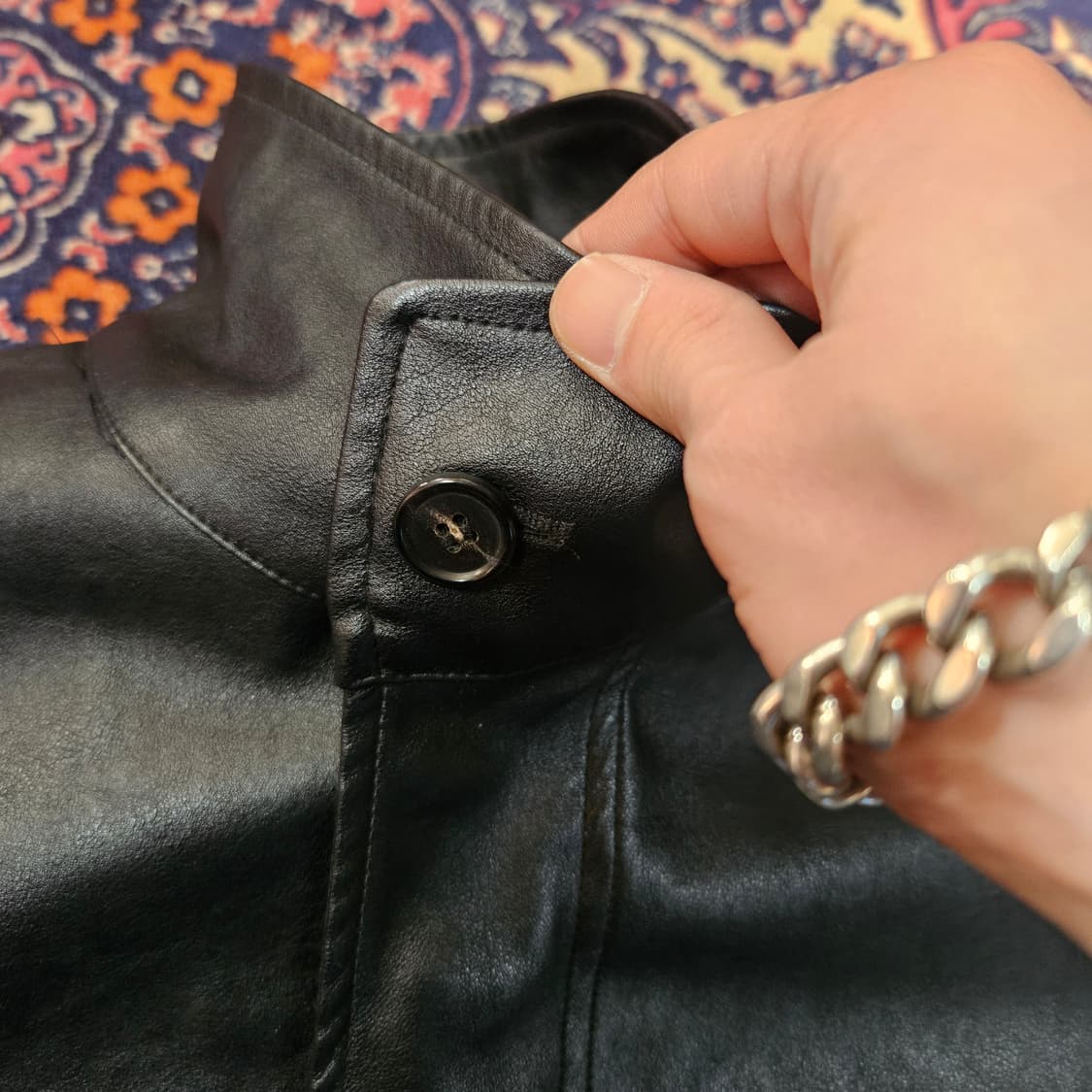 파르티멘토 비건 레더 필드 자켓 L size 상품이미지6