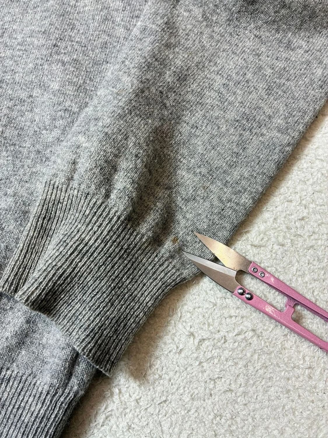 꼼데가르송 하트 로고 니트 가디건 PN7154 상품이미지4