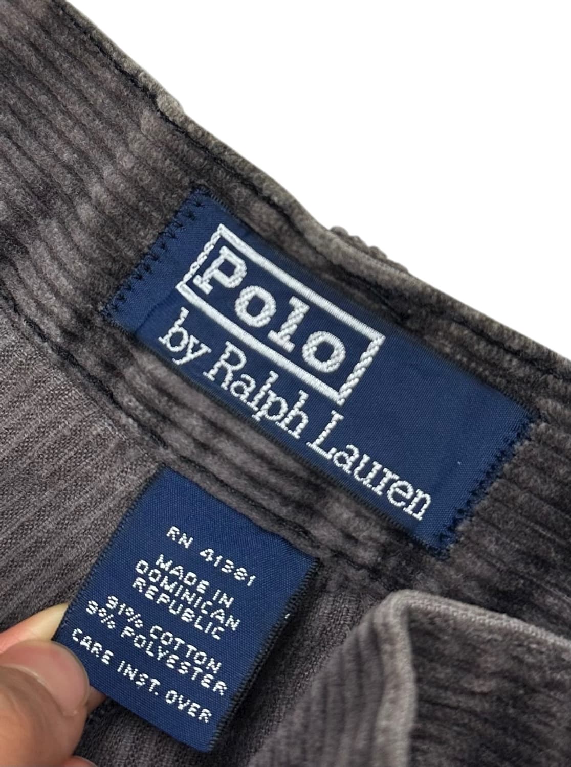 90s 폴로 코듀로이팬츠 다크브라운 (35)  상품이미지7