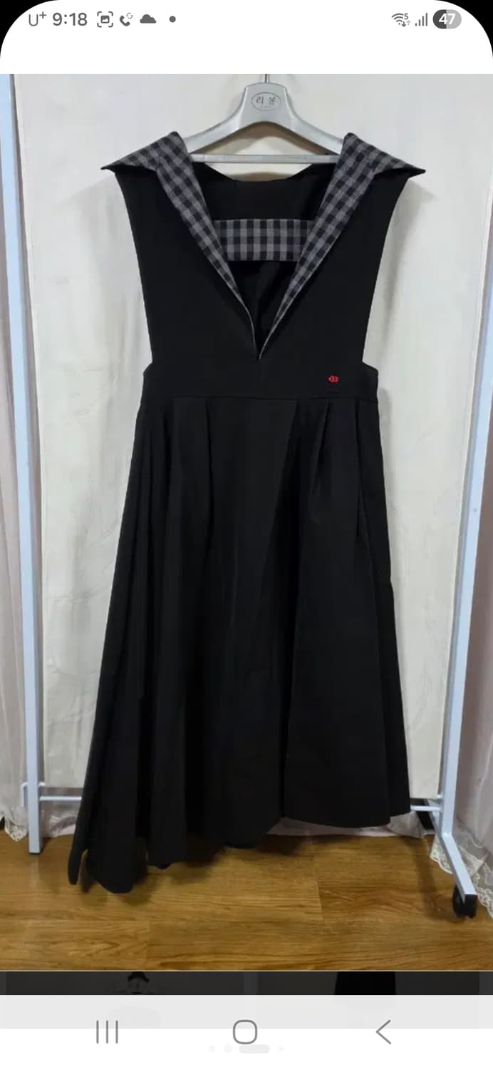 럭키슈에뜨 블랙 엘리스 컬랙션 한소희 원피스 상품이미지2