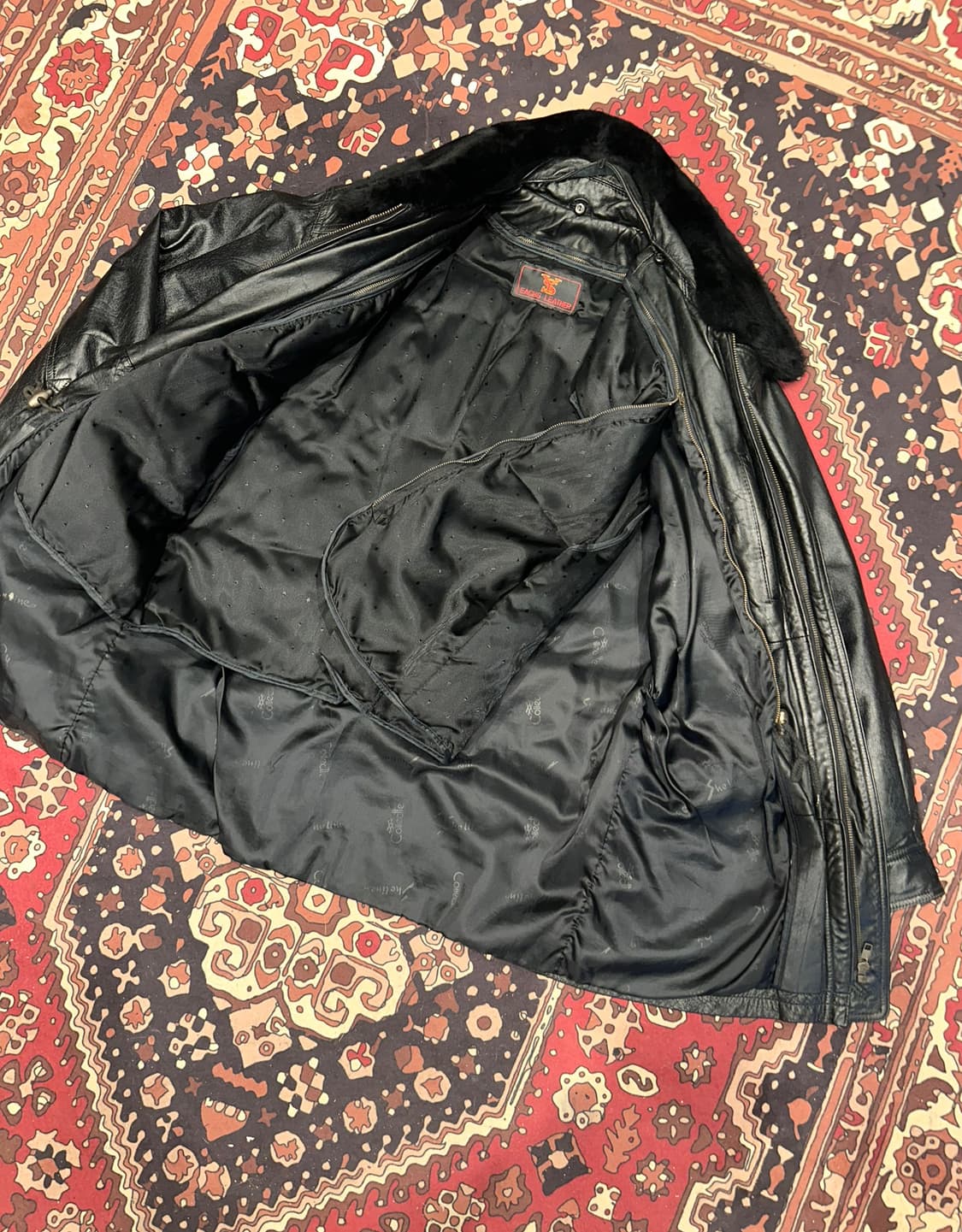 ( L-XL ) 가죽코트 가죽카코트 레더자켓 소가죽자켓 양가죽자켓 상품이미지4