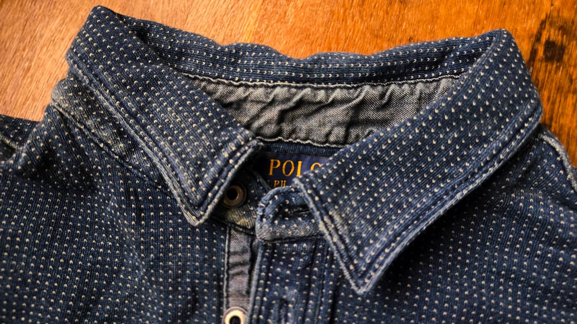 랄프 로렌 네이비 코튼 셔츠 XXL 상품이미지3