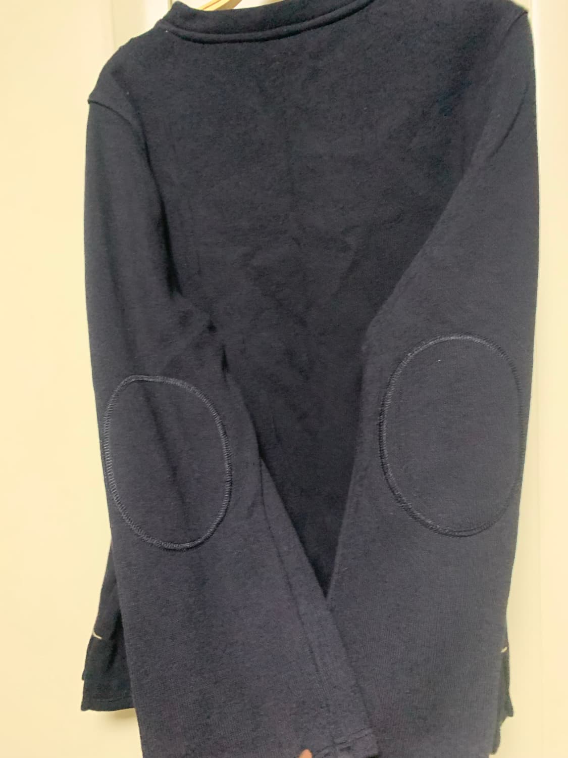 벤시몽 블랙니트 새제품 팔꿈치패치 택포 상품이미지3