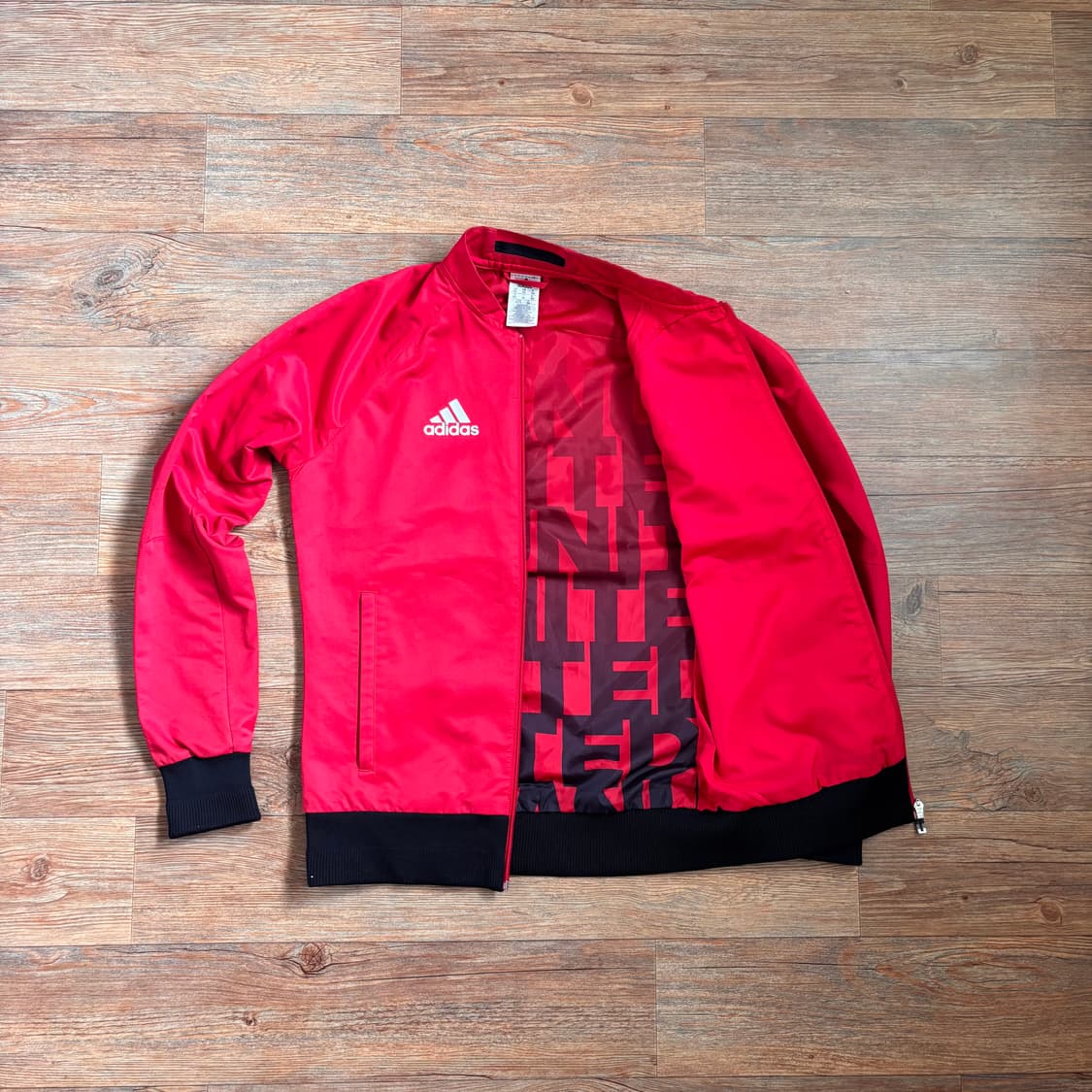 맨유 져지 집업 트랙탑 XS 아디다스 엠블럼 EPL 상품이미지1