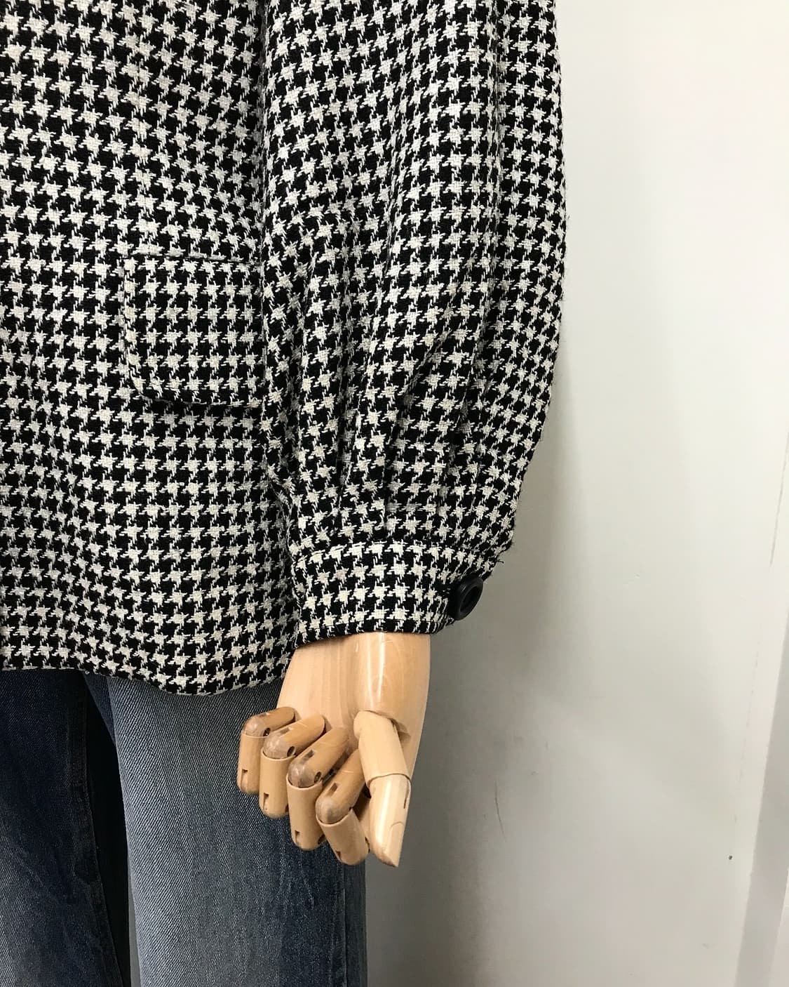 디올 하운드 체크 벌룬 블레이저 자켓 상품이미지8