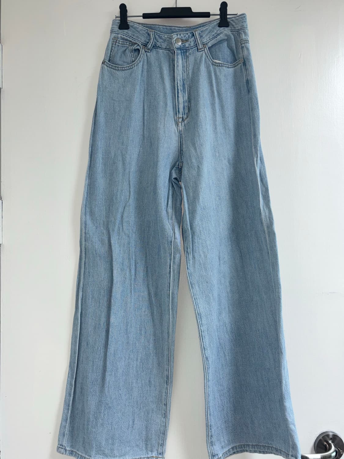 연청 와이드 데님 팬츠 상품이미지1