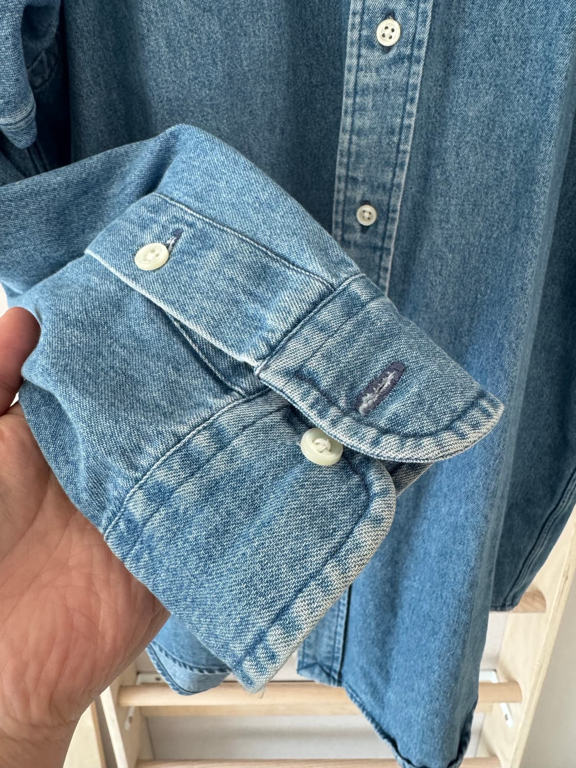 폴로 블레이크 데님셔츠 청셔츠 상품이미지6