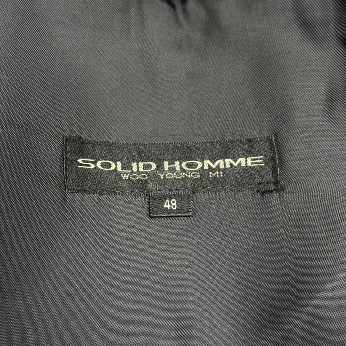 솔리드옴므 우영미 싱글 코트 48 상품이미지2