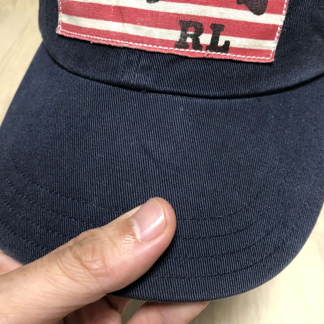 (ONE SIZE) 폴로 랄프로렌 POLO 폴로진스 성조기 볼캡 네이비 상품이미지2