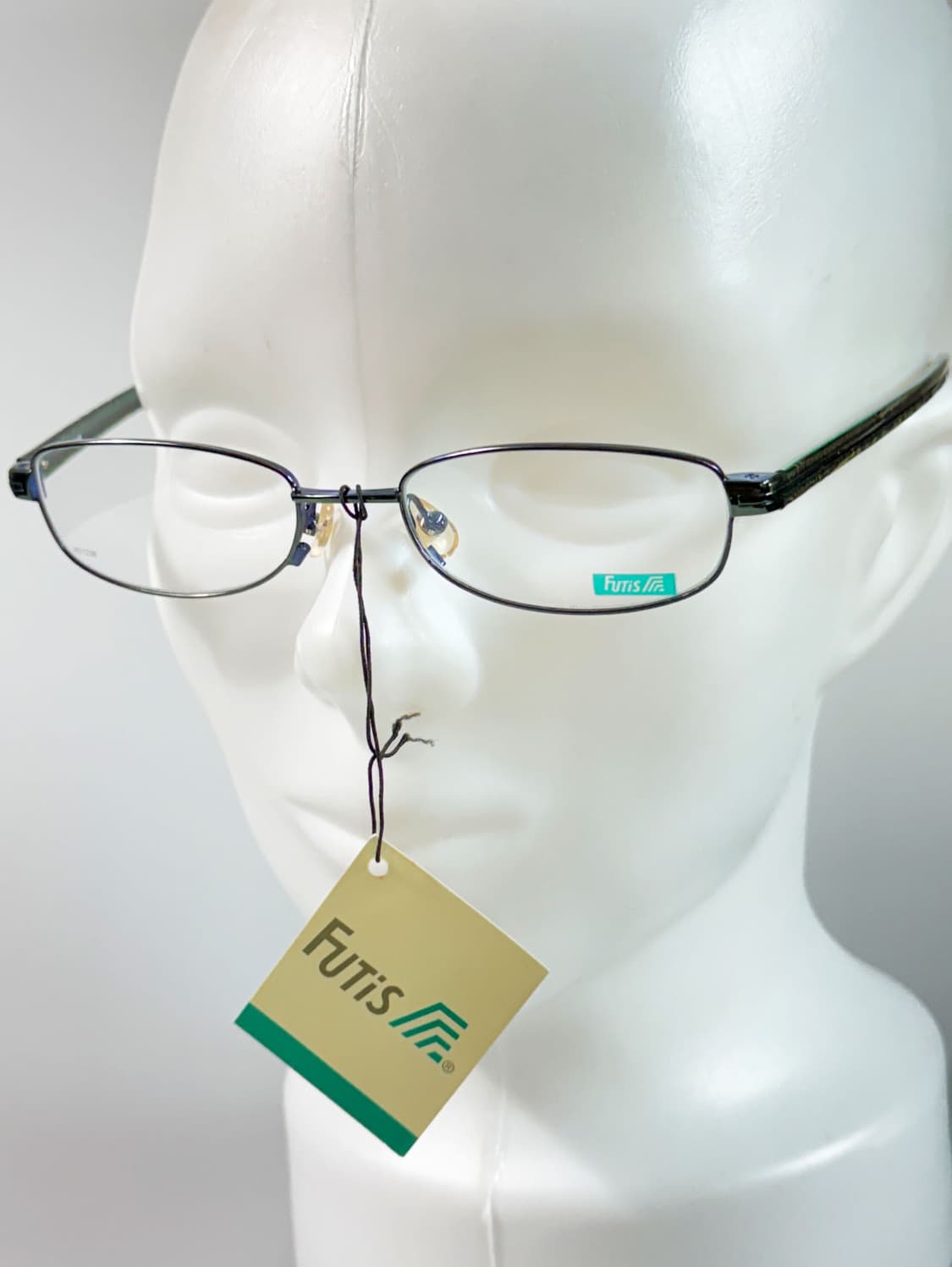 90s FUTIS 슬림 메탈 오벌 프레임 빈티지 안경 상품이미지8